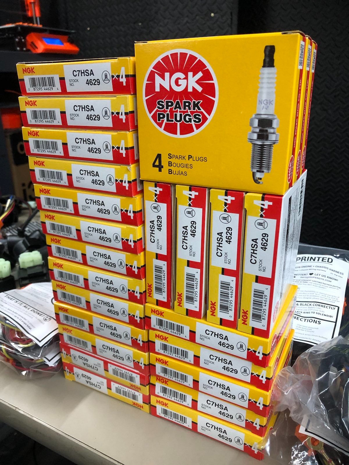 GY6 DC Parts Kit - NGK Spark Plug, DC CDI, Ignition Coil, Solenoid, Switches (No Rev Limit)