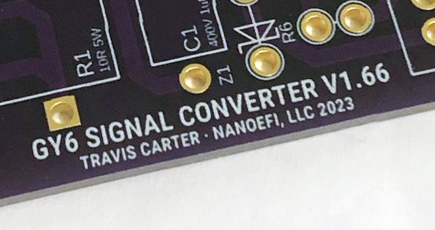 Private Project: GY6 Signal Converter Module 07.13.2023
