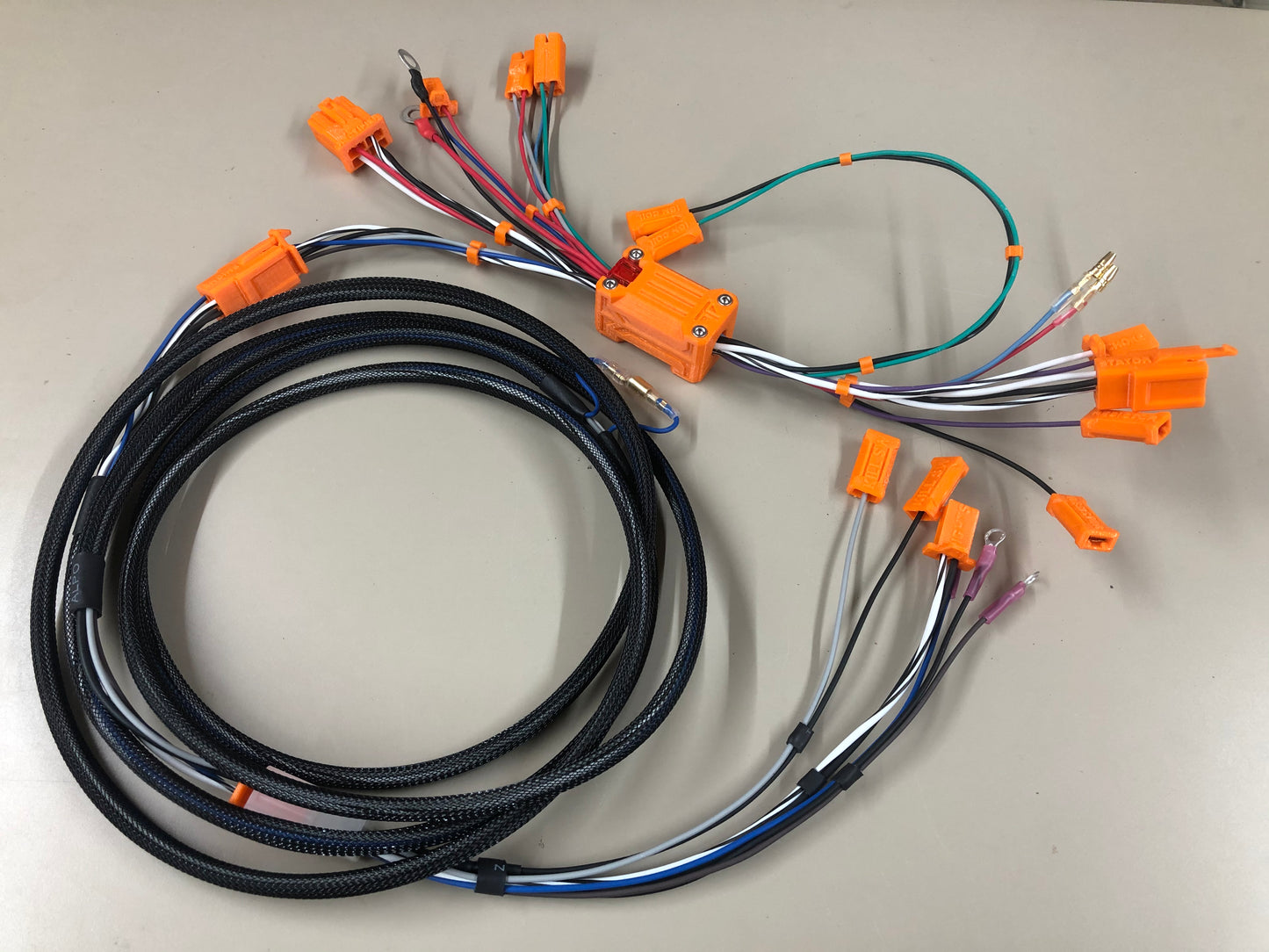 USA GY6 Wiring Harness - AC-powered, Universal Fit (Wiring only)