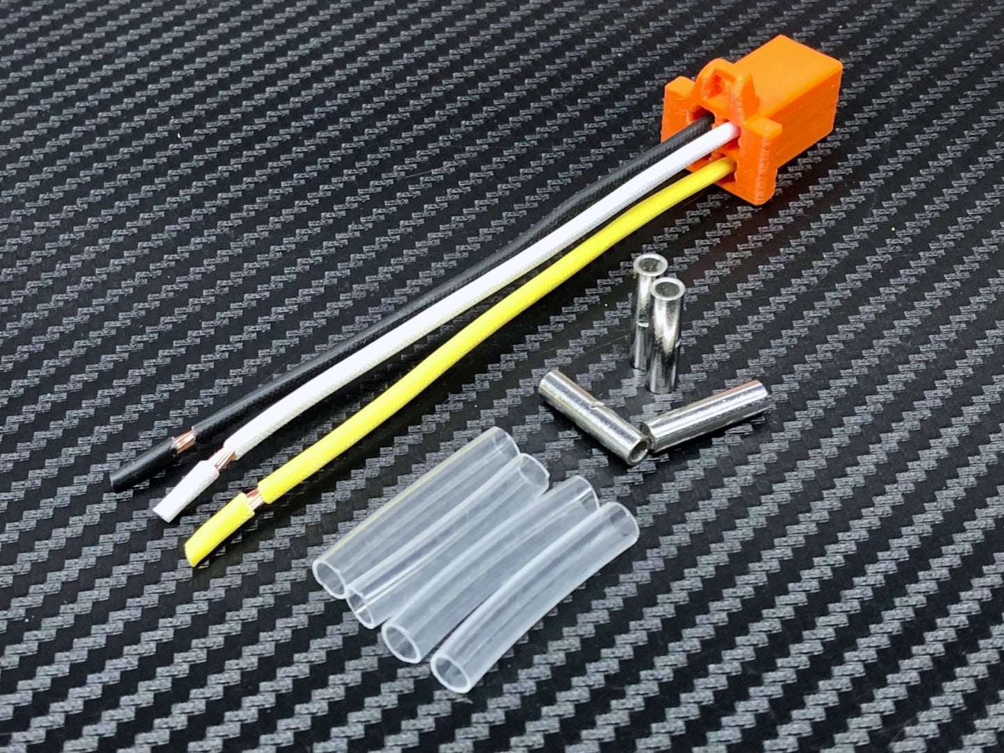 SuperGY6 Stator Pigtail + Bullet Terminals (Stator-side)