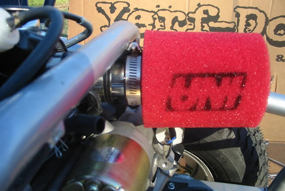 High-Flow UNI Air Filter Intake Kit (Pre-oiled, BOLT ON READY)