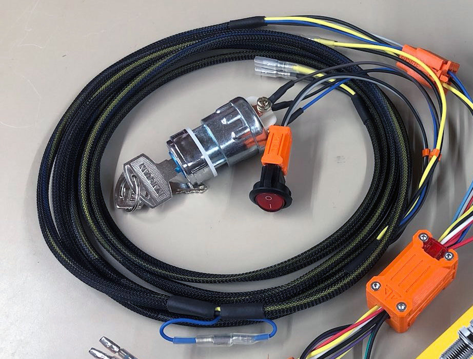 USA Yerf Dog GX150 Wiring Harness System, Complete (with Key Switch Upgrade)